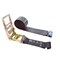 Tie 4 Safe 1 Pack Heavy Duty 3" x 30' Ratchet Tie Down Strap Flat Hook for Farm Trailer Truck Black RT20R-1530-M12N-BLK-1 - alternate 1